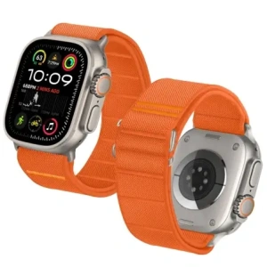 Buy Tech-Protect Nylon Slip Apple Watch 6/7/8/9/10/SE / Ultra 1 / 2 44/45/46/49mm Orange - THP4291 - {ean13} - Home Screen Store Europe