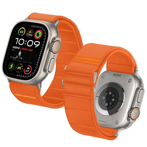 Kup Tech-Protect Nylon Slip Apple Watch 6/7/8/9/10/SE / Ultra 1 / 2 44/45/46/49mm Portocalie - THP4291 - {ean13} - Sklep Home Screen