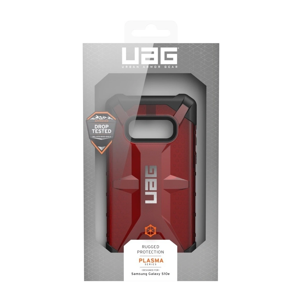 Etui UAG Urban Armor Gear Plasma Samsung Galaxy S10e (czerwone przezroczyste)