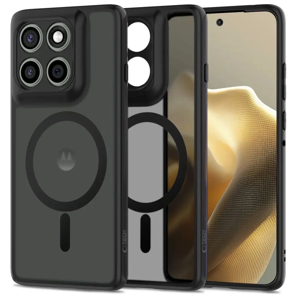 Etui Tech-Protect Magmat MagSafe Motorola Edge 60 Pro Matte Black