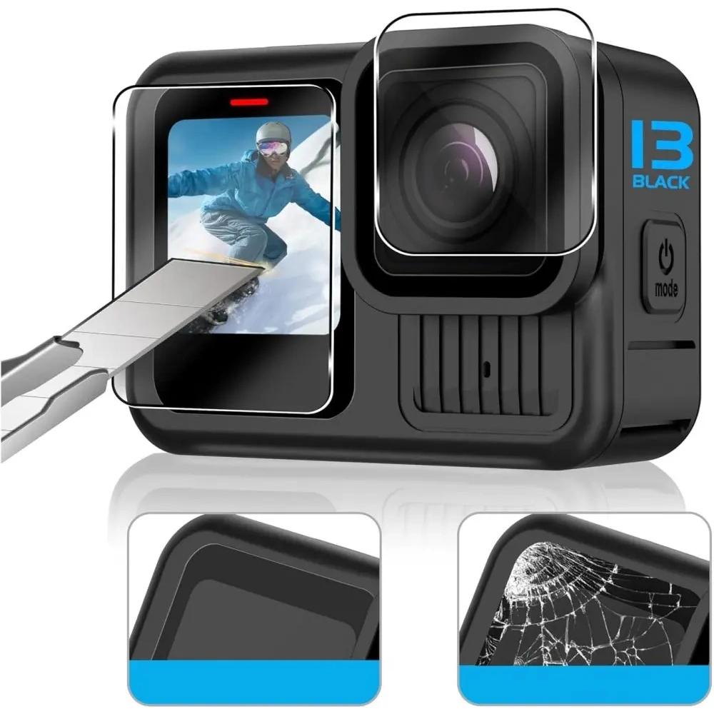 Szkło hartowane Tech-Protect Glass Fit+ GoPro Hero 13 Clear [2 PACK]