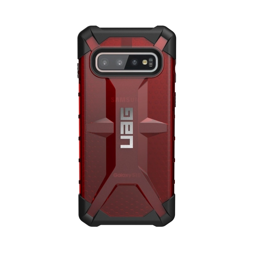 Etui UAG Urban Armor Gear Plasma Samsung Galaxy S10 (czerwone przezroczyste)