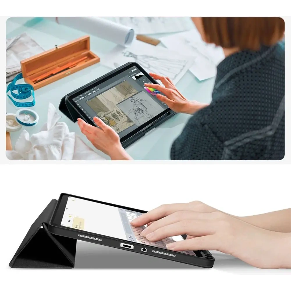 Etui Tech-Protect SmartCase Pen Xiaomi Redmi Pad 2 11.0 Black