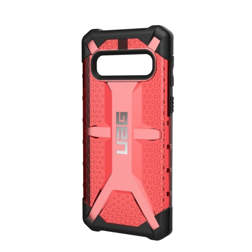 Kup Etui UAG Urban Armor Gear Plasma Samsung Galaxy S10 (piros áttetsző) - UAG250REDCL - {ean13} - Sklep Home Screen
