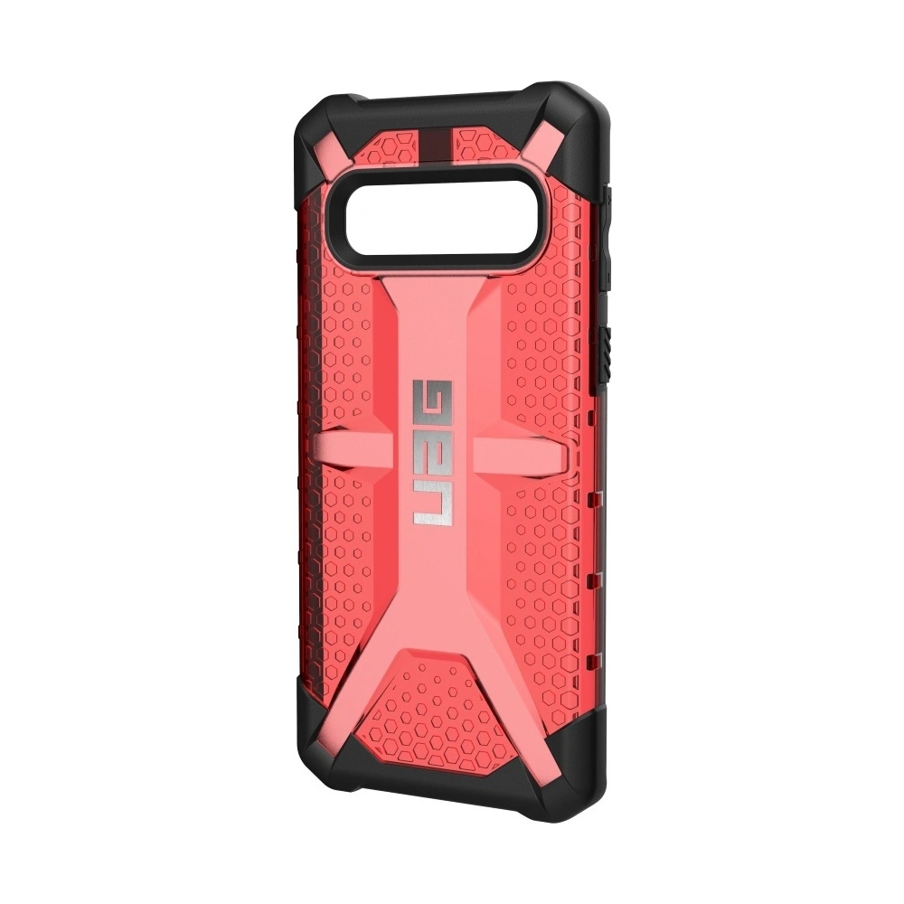 Etui UAG Urban Armor Gear Plasma Samsung Galaxy S10 (czerwone przezroczyste)