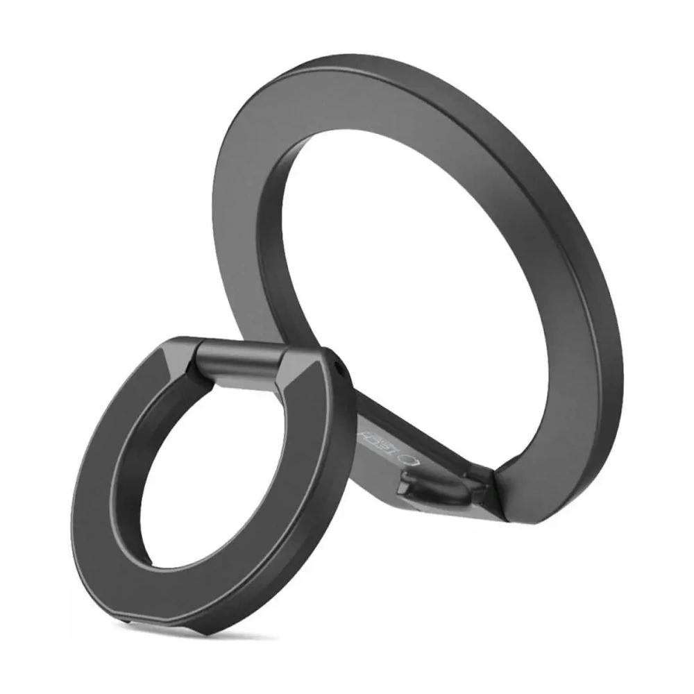 Uchwyt magnetyczny na palec Tech-Protect MMR400 Magnetic MagSafe Phone Ring Black