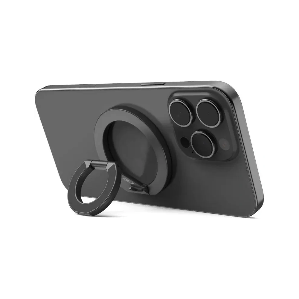 Uchwyt magnetyczny na palec Tech-Protect MMR400 Magnetic MagSafe Phone Ring Black