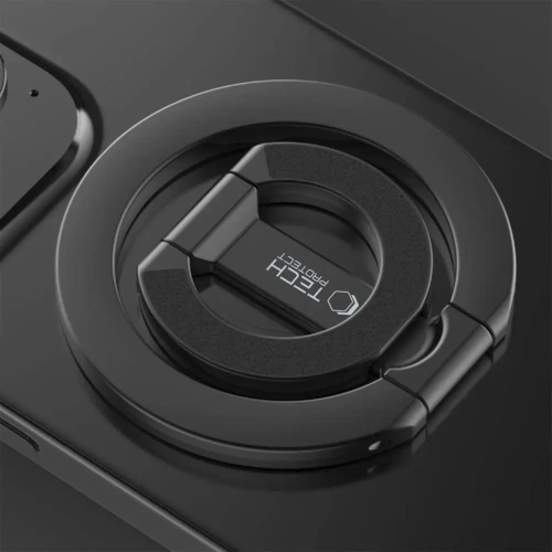 Tech-Protect MMR400 Inel Magnetic MagSafe pentru Telefon Negru