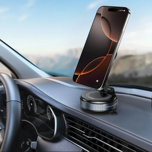 Tech-Protect N60 Magnetic MagSafe Windshield & Dashboard Car Mount Black