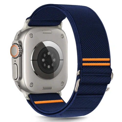 Tech-Protect Nylon Slip Apple Watch 6/7/8/9/10/SE/Ultra 1/2 44/45/46/49mm Navy