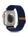 Tech-protect Nylon Slip Apple Watch 6 / 7 / 8 / 9 / 10 / Se / Ultra 1 / 2 (44 / 45 / 46 / 49 Mm) Navy