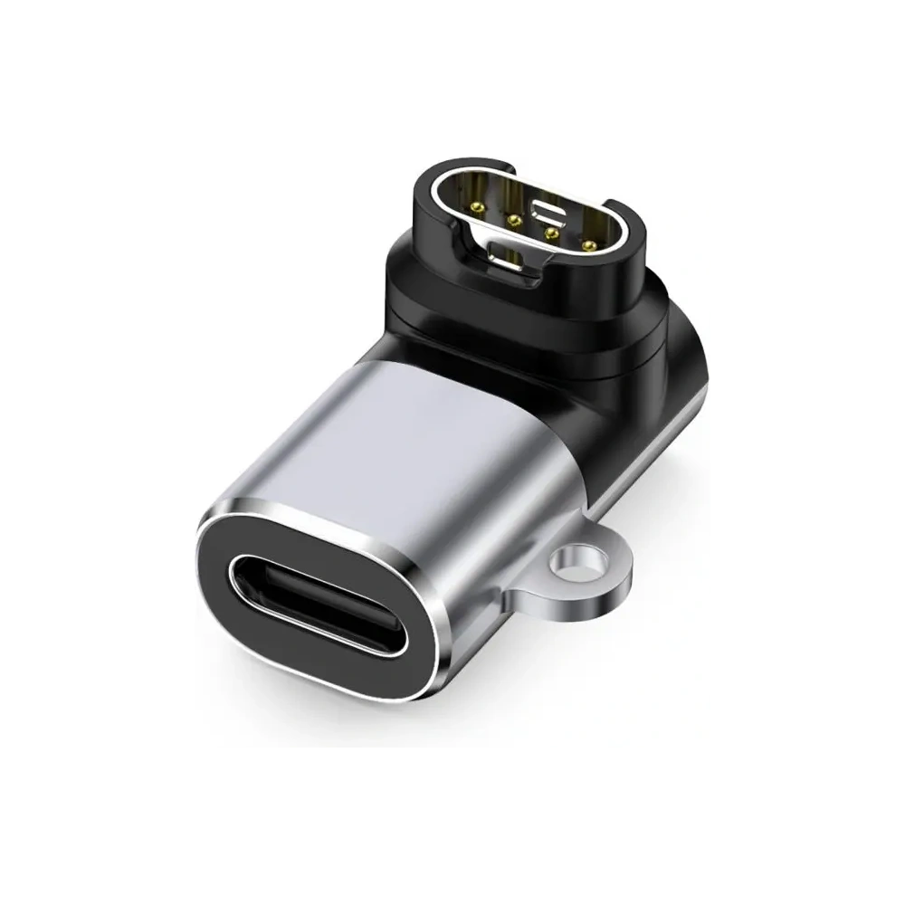 Adapter kątowy Tech-Protect Ultraboost Adapter USB-C / Garmin Watch Grey