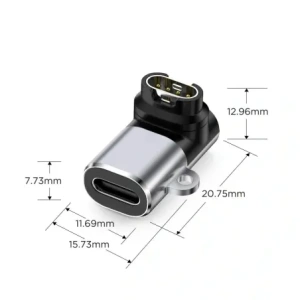Tech-protect Ultraboost Adapter Type-c To Garmin Watch Grey