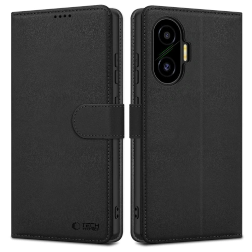 Etui z klapką Tech-Protect Wallet Xiaomi Poco F7 5G Black