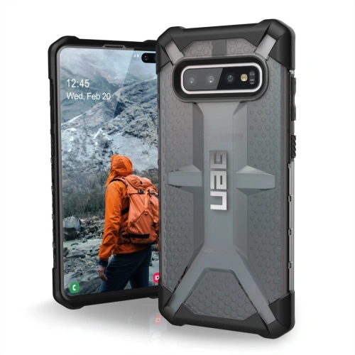 Kup Urban Armor Gear Samsung UAG Hülle Plasma Galaxy S10+ Plus (schwarz transparent) - UAG253BLKCL - {ean13} - Sklep Home Screen