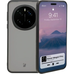 [CR] Bizon Case Angelo Honor Magic7 Pro füstös, fekete kerettel.