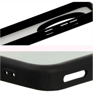 [CR] Etui Bizon Case Angelo do Honor Magic7 Pro przydymione z czarną ramką