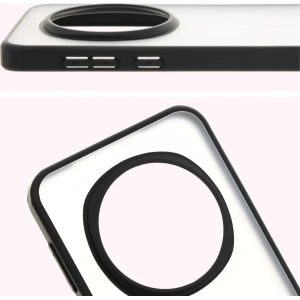 [CR] Bizon Case Angelo Honor Magic7 Pro füstös, fekete kerettel.