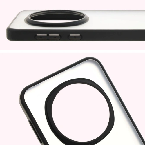 [CR] Bizon Case Angelo Honor Magic7 Pro füstös, fekete kerettel.