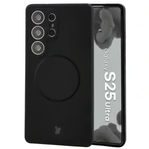 Bizon Soft Case Magnetic Samsung Galaxy S25 Ultra black
