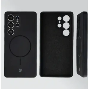 Bizon Soft Case Magnetic Samsung Galaxy S25 Ultra schwarz
