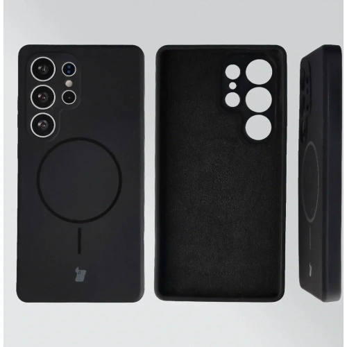 Bizon Soft Case Magnetic Samsung Galaxy S25 Ultra schwarz
