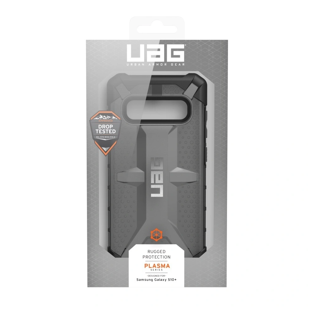 Etui UAG Urban Armor Gear Plasma Samsung Galaxy S10+ Plus (czarne przezroczyste)