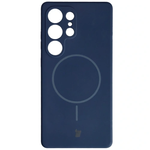 Bizon Soft Case Magnetic Samsung Galaxy S25 Ultra navy blau