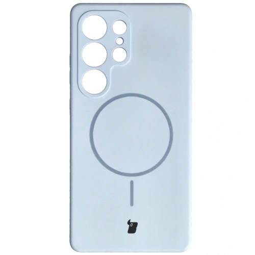 Bizon měkký obal magnetický Samsung Galaxy S25 Ultra modrý