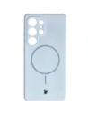 Bizon Soft Case Magnetisch Samsung Galaxy S25 Ultra blau