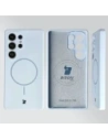 Bizon Soft Case Magnetisch Samsung Galaxy S25 Ultra blau