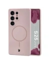 Bizon Soft Case Magnetic Samsung Galaxy S25 Ultra hellrosa