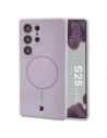 Bizon Soft Case Magnetic Samsung Galaxy S25 Ultra světle fialový