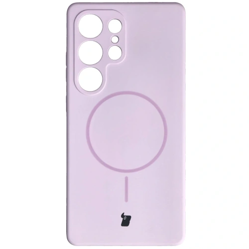 Bizon Soft Case Magnetic Samsung Galaxy S25 Ultra helllila