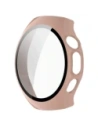 Etui ze szkłem do zegarka Bizon Case+Glass Watch do Huawei Watch 5 42mm różowe