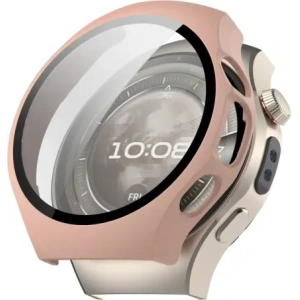 Bizon Case+Glass Watch Huawei Watch 5 42mm pink