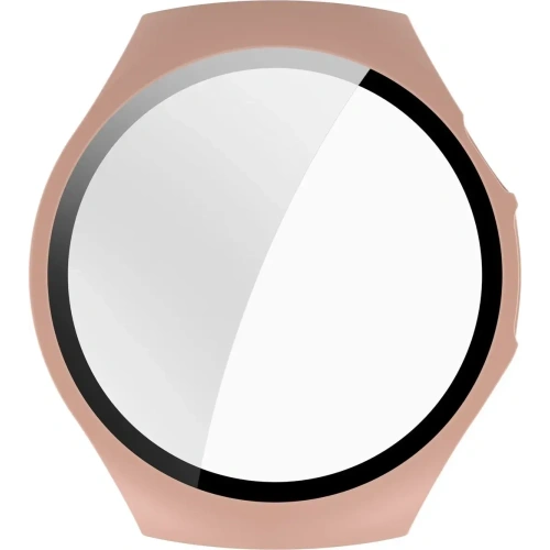 Bizon Case+Skleněný kryt pro Huawei Watch 5 42mm růžový