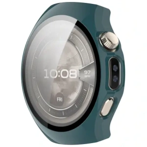 Bizon Case+Glass Watch Huawei Watch 5 42mm green