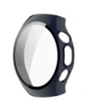 Etui ze szkłem do zegarka Bizon Case+Glass Watch do Huawei Watch 5 46mm niebieskie