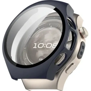 Bizon Case+Skleněný kryt pro Huawei Watch 5 46mm modrý