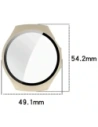 Bizon Case+Skleněný kryt pro Huawei Watch 5 46mm béžový