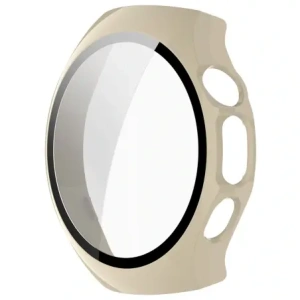 Bizon Case+Glass Watch Huawei Watch 5 46mm beige