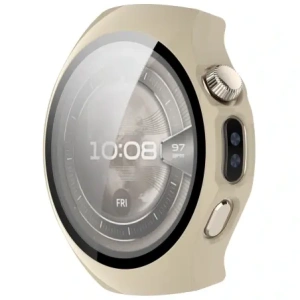 Bizon Case+Glass Watch Huawei Watch 5 46mm beige