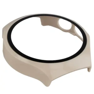 Bizon Case+Glass Watch Huawei Watch 5 46mm beige
