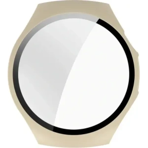 Bizon Case+Glass Watch Huawei Watch 5 46mm beige