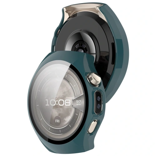Bizon Case+Glass Watch Huawei Watch 5 46mm green