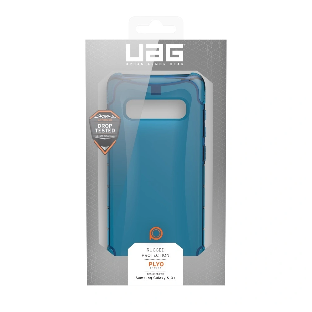 Etui UAG Urban Armor Gear Plyo Samsung Galaxy S10+ Plus (niebieskie przezroczyste)