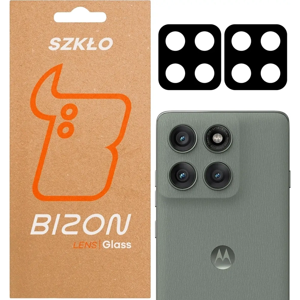 Szkło na aparat Bizon Glass Lens do Motorola Edge 60 Pro [2 PACK]