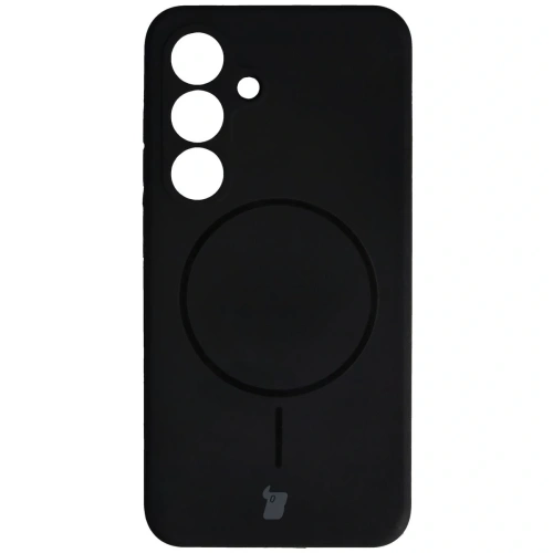 Bizon Soft Case Magnetisch Samsung Galaxy S25 schwarz