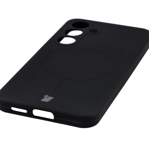 Bizon Soft Case Magnetisch Samsung Galaxy S25 schwarz